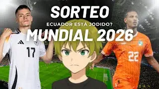 SENSHU REACCIONA AL SORTEO DEL MUNDIAL 2026 (INSULTA A INFANTINO Y SE DUERME EL 75% DEL SORTEO XD)