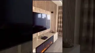 Lambri Uygulama TV &Uuml;nitesi PVC Mermer Duvar Panelleri