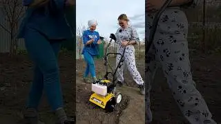 Мини-культиватор для мамы!  часть 1