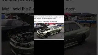 4 Door Not Family Car? | Car Memes #65