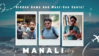 Day 1✅ in Old Manali  🏔🗻|| Exploring Full Market and Hill Station 😍