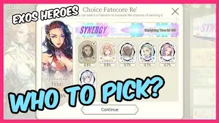 Who To Summon From Synergy Choice Fatecore Re' Banner? Exos Heroes