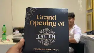 Patna Best Restaurant | सिंगल पीस in पटना🤟 |Grand Opening of CAELUM Restaurant ❤️|