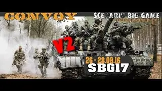 17. Scenario Big Game - CONVOY - Eventvideo V2 Paintball in Polen