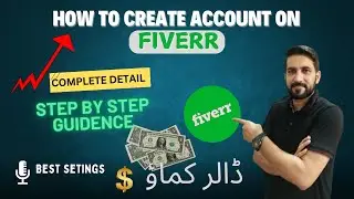 Best account settings to make account on Fiverr│Fiverr account settings│  Earn on Fiverr