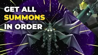 How to Get All Summon Materia in Order in Final Fantasy 7