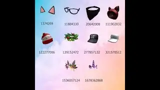 Roblox hat codes