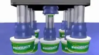 Ejemplo de l&iacute;nea de empaque a nivel industrial