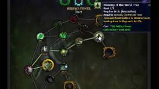 WOW: Restoration Druid PvP Artifact Weapon Path Legion 7.1.5