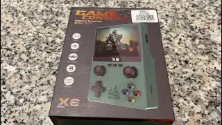 Unboxing Review and Demo of the X6 Handheld Game Console