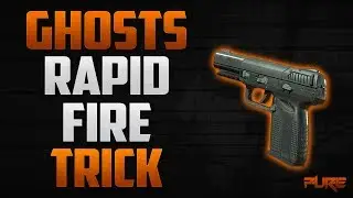 Call of Duty Ghosts: Rapid Fire Gun Trick (COD Ghosts Multiplayer Tricks)