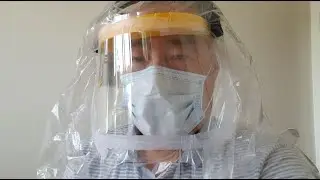 DIY Intubation shield for E.R. doctors and paramedics