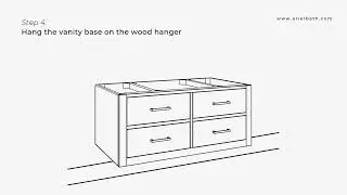 How to Install a Floating Vanity