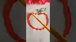 Tomato Vegetable colour drops arts | #shorts #viralshorts #colormixing
