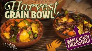 Harvest Grain Bowl with Maple Dijon Dressing | Healthy Fall Recipe