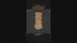 Quickly splitting mesh into chunks in Blender 4.0 #shorts #blender