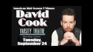 David Cook at Varsity Theatre - 9/24/13