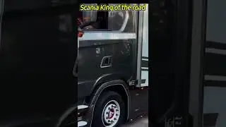 Scania is the KING of the road  #king  #truckdriver #truck #lkw #scania #king