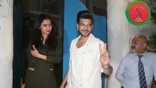Karan Kundra & Tejadwi Injoy Holi Festival