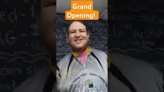 Grand Opening! Tackle & Bait Shop #fishing #shorts #baitshop #tackleshop