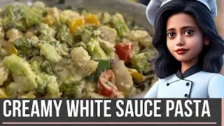 Perfect Italian White Sauce Pasta at Home 😍 | With Secret Tips & Pro Tricks