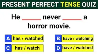 Тест по Present Perfect Tensist | Сможете ли вы пройти этот тест по английской грамматике?