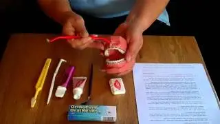 Caring for fixed braces - Linda from Walpole Specialists explains how