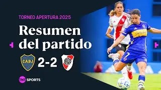 BOCA y RIVER IGUALARON en un PARTIDAZO 🔥 | #Boca 2-2 #River | Resumen