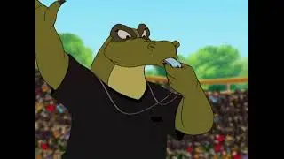 cartoon hyena tickled