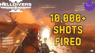 shooting the most shots fired in a mission. | HELLDIVERS 2
