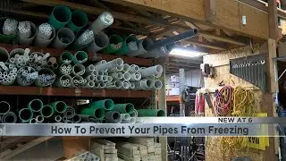 Best practices to prevent frozen pipes this Winter