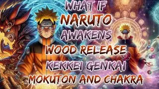 What If Naruto Awakens Wood Release Kekkei Genkai , Mokuton And Chakra