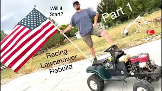 Noob Attempts Small Engine Repair: Racing Lawnmower Rebuild Part 1