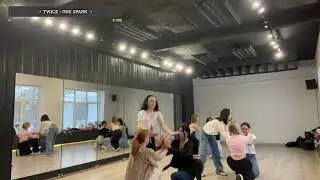Twice One Spark rehearsal