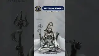 Silver Idol |  God Shiva Idol | Preetham Jewels | SIlver Pooja Items | Silver Jewellery | Gold |