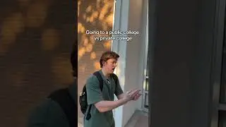 Going to a public vs private college