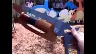 Ubersaw cosplay prop from TF2
