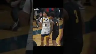 Donovan Mitchell & Darius Garland pulled up to watch freshman Marcus Johnson! #shorts #basketball