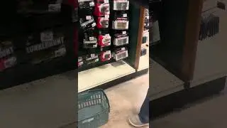 When it&rsquo;s almost fishing season and you go to Bass Pro!!!