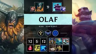 Olaf Support vs Braum - EUW Diamond Patch 25.18