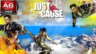 Just Cause 2: Revisited (AMD A6, Radeon R4 Graphics) Low End PC (512MB)