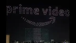 Amazon Prime Video Drone Light Show in Nigeria