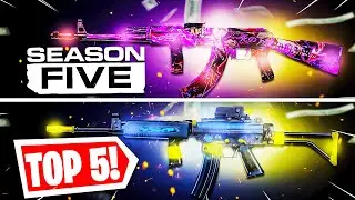 *TOP 5 GUNS* in COLD WAR SEASON 5 🥵 BEST GUNS for Cold War Multiplayer (OP CLASS SETUPS!)
