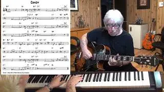 Candy - Jazz guitar & piano cover ( Lee Morgan )