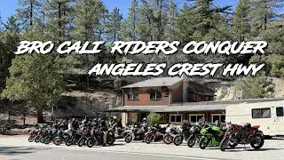 Kawasaki Z900 Takes on Angeles Crest for the First Time! | Raw Leo Vince Exhaust Sound