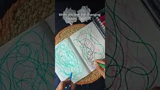 Calm Your Nervous System with Bilateral Drawing | Art Therapy