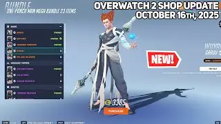 ДВА *НОВЫХ* ОБЛИКА ONE PUNCH MAN! Обновление магазина Overwatch 2 [16 октября 2025 г.]