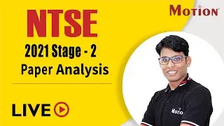 NTSE Stage 2 - 2021| Paper Analysis By Prashant Jain Sir (PJ Sir) |