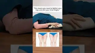 Slim Inner Thighs & Tighten Pelvis FAST: Fix Hip Dips with 1 Daily Exercise! #hipdips#innerthighs