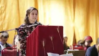 Poezie - Estera Stanciu - Adunarea de mulțumire a roadelor - Dumbrăveni 2018